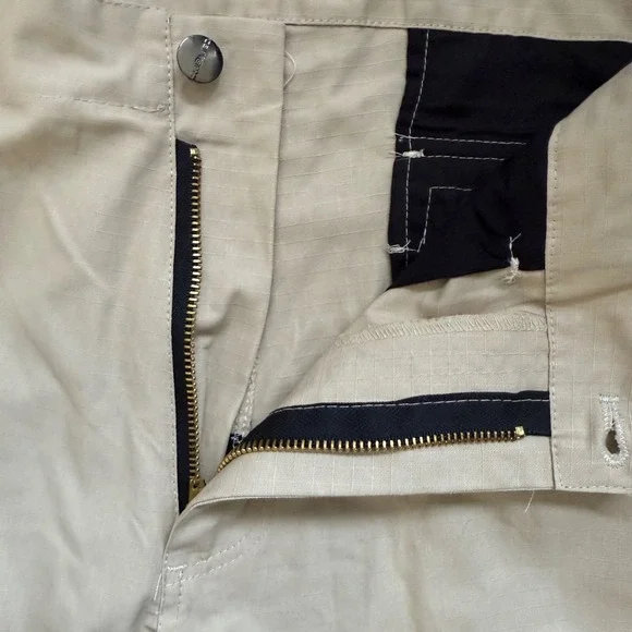 Carhartt WIP Hooded Sweat‎ Theory Ripstop Cargo Pants Tan Sz XL Utility Grunge